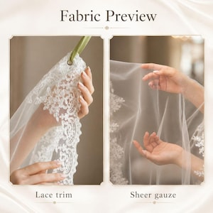 Personalisierte Spitze Brautdusche Willkommensschild, benutzerdefinierte schiere Brautdusche Banner, wunderliche Hen Do Decor, minimalistisches elegantes Stoffschild Bild 7