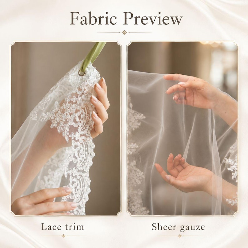 Personalisierte Spitze Brautdusche Willkommensschild, benutzerdefinierte schiere Brautdusche Banner, wunderliche Hen Do Decor, minimalistisches elegantes Stoffschild Bild 7