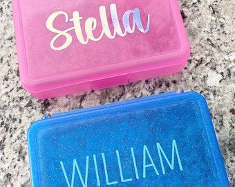 Personalized Sparkle Supply Box | 3 Color choices