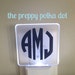 Monogram Personalized LED Night Light - Etsy