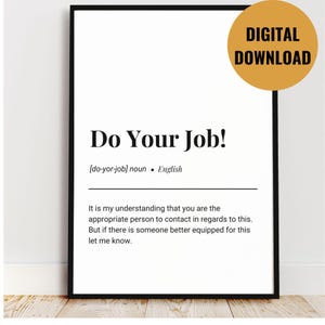 office wall art | funny office sign | cubicle decor | work from home art | funny home office art | office wall decor | coworker gift |