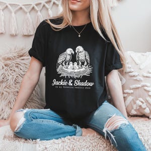Jackie and Shadow Eagles Shirt, Bald Eagle Shirt for Bird Watchers, Jackie & Shadow Fan Shirt, Eagle Lovers, Big Bear Lake Gift