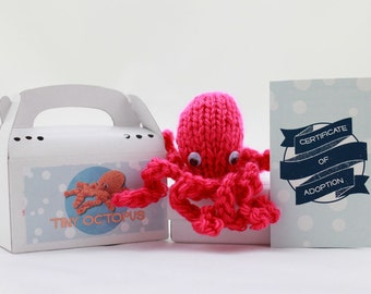 Tiny Octopus Adoption Kit