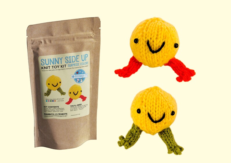 Sunny Side Up Surprise Knitting Kit image 1