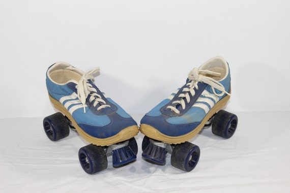 1970s Adidas Nash Cruisers Blue Tennis 