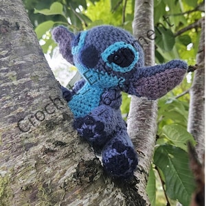 Stitch - The Original Blue Alien Experiment Crochet Pattern