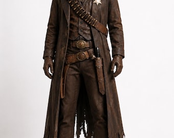 Ghoul fallout inspired hand distressed full costume set