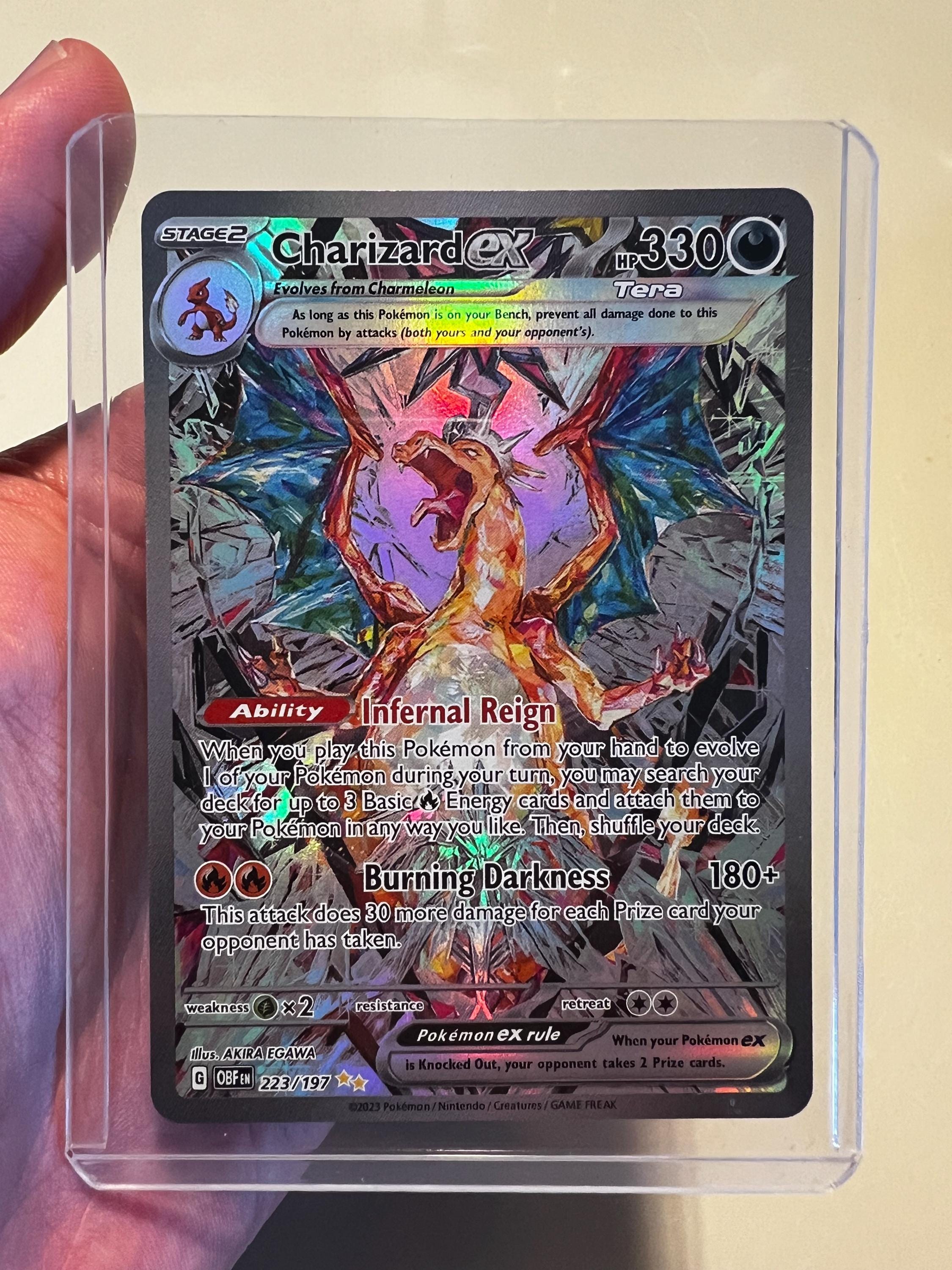 Charizard Ex Obsidian Flames PROXY Card - Etsy