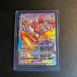 Blaziken VMAX Chilling Reign Alt Art Secret Rare PROXY Card