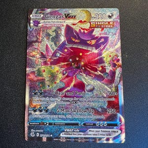 Carte de procuration Pokémon Art alternatif Gengar Vmax Art