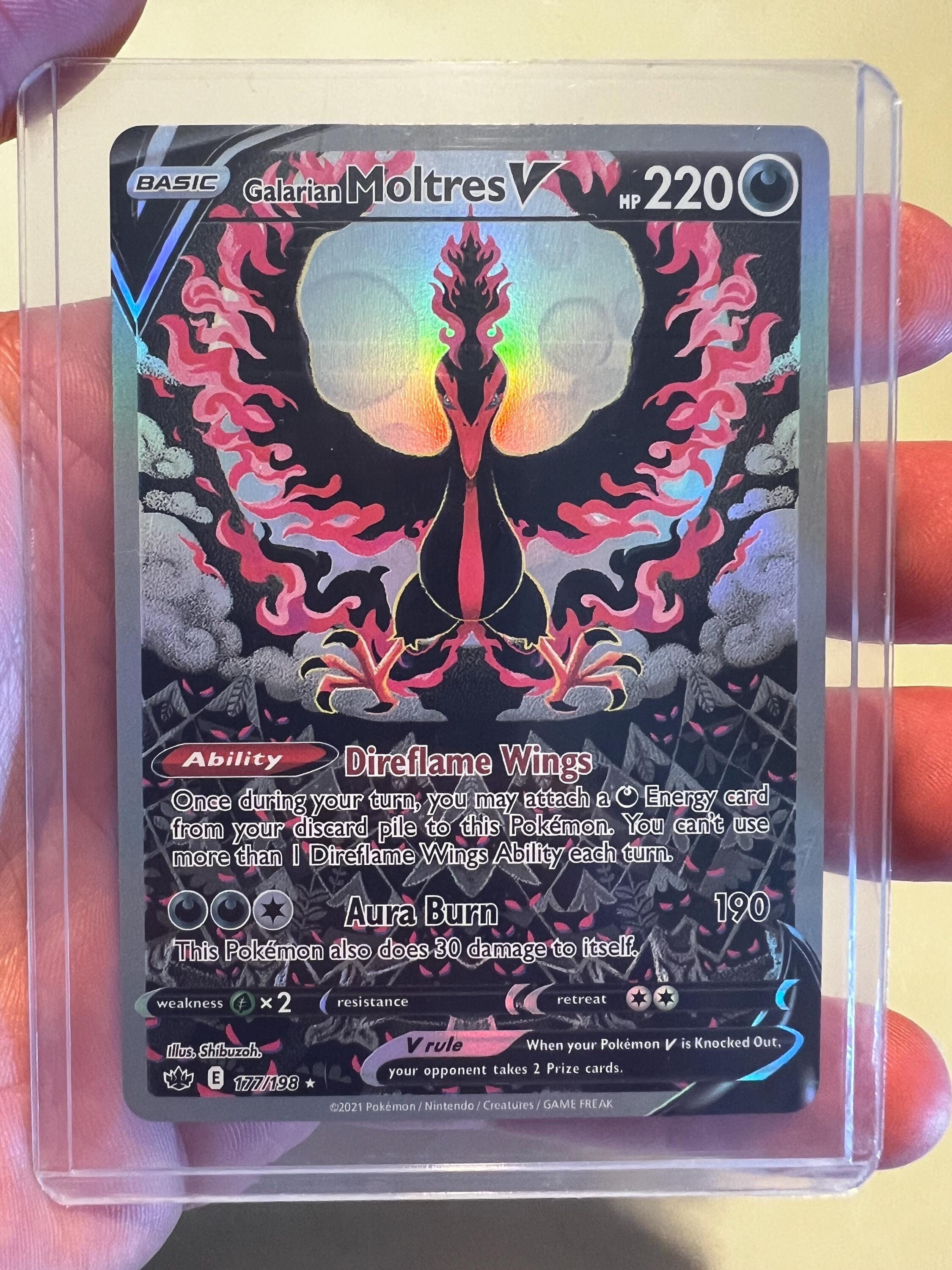 Galarian Moltres V - Etsy