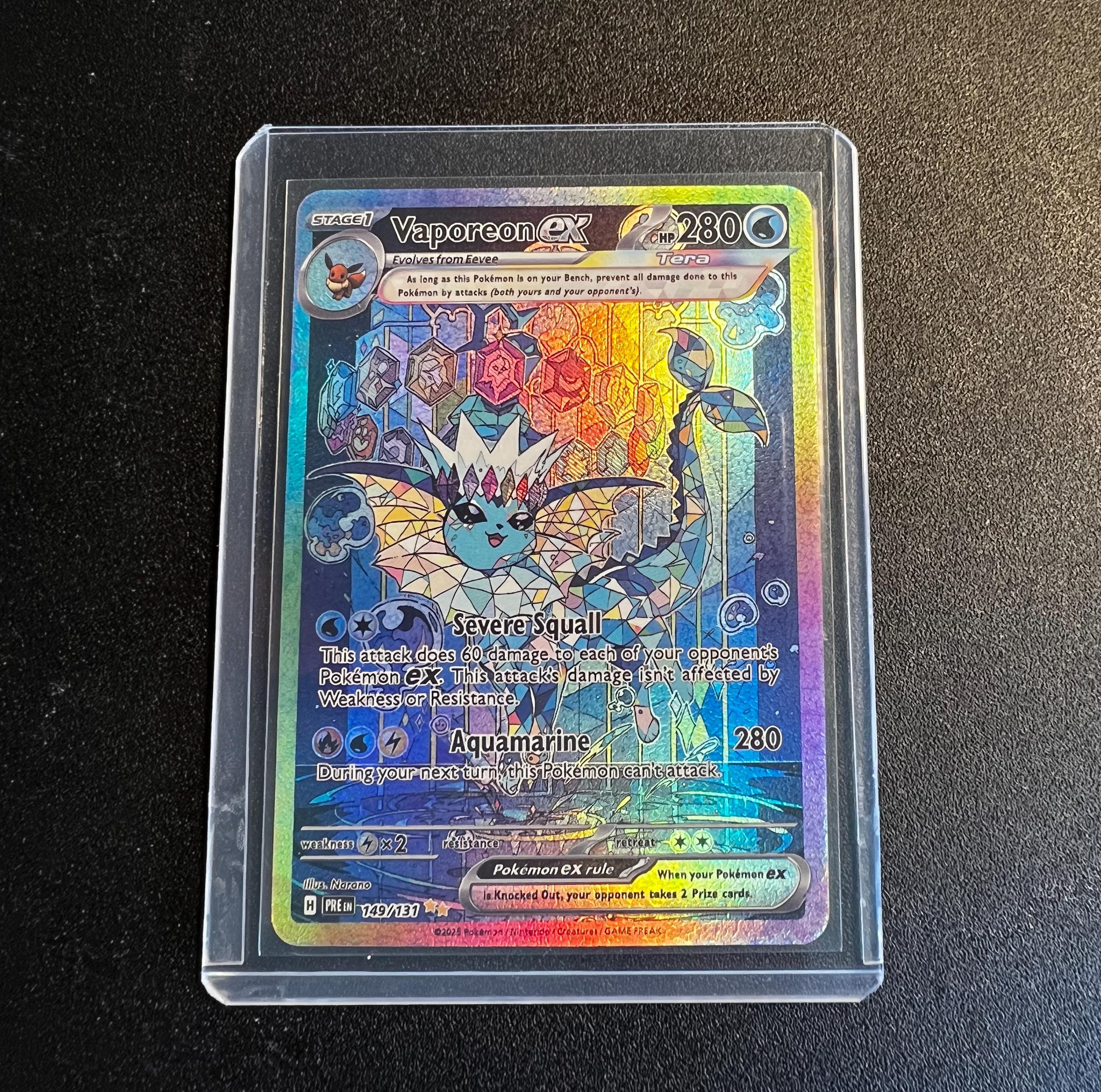 pokemon cards vaporeon ex Vaporeon (19/115) [EX: Unseen Forces]