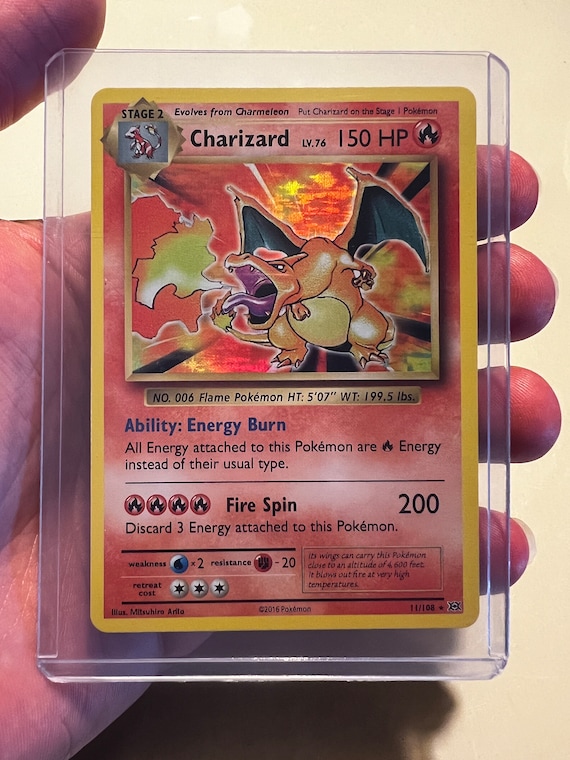 Charizard Pokemon Card No.006 Bese Set Holo Nintendo Japanese