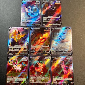 8Pc Sword and Shield Evolving Skies Alternate Full Art PROXY Set