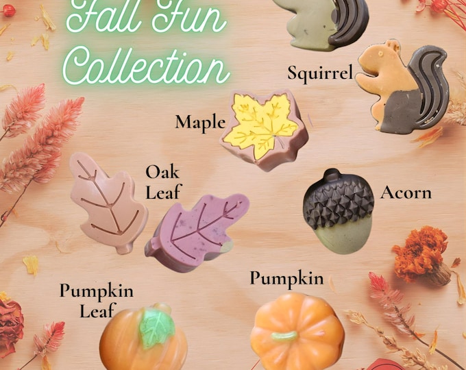 Featured listing image: Fall Scented Organic Soap Gift Set: Handmade Autumn Collection