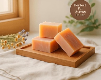 Grounding Orange Patchouli Soap | Natural Citrus & Earthy Handmade Soap