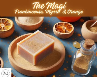 The Magi Organic Soap, Custom Soap Gift, Natural Skincare, Personalized Bath Soap, Unique Gift