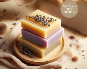 Organic Soap Bar Natural Skincare Wellness Product Handmade Quality Essential Oil Lavender Sandalwood Jasmine Aromatherapy Spa Day Self Care