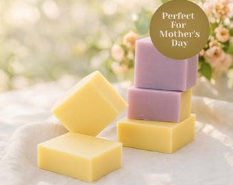 Garden Radiance Soap – Organic Floral Citrus Soap with Sweet Orange, Geranium & Patchouli | Spring Self Care Bar