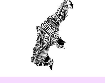 Saipan Island Digital - SVG - PDF - PNG