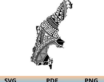 Saipan Island Digital - SVG - PDF - PNG