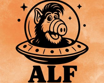ALF Logo – Instant Digital Download (SVG & PNG)