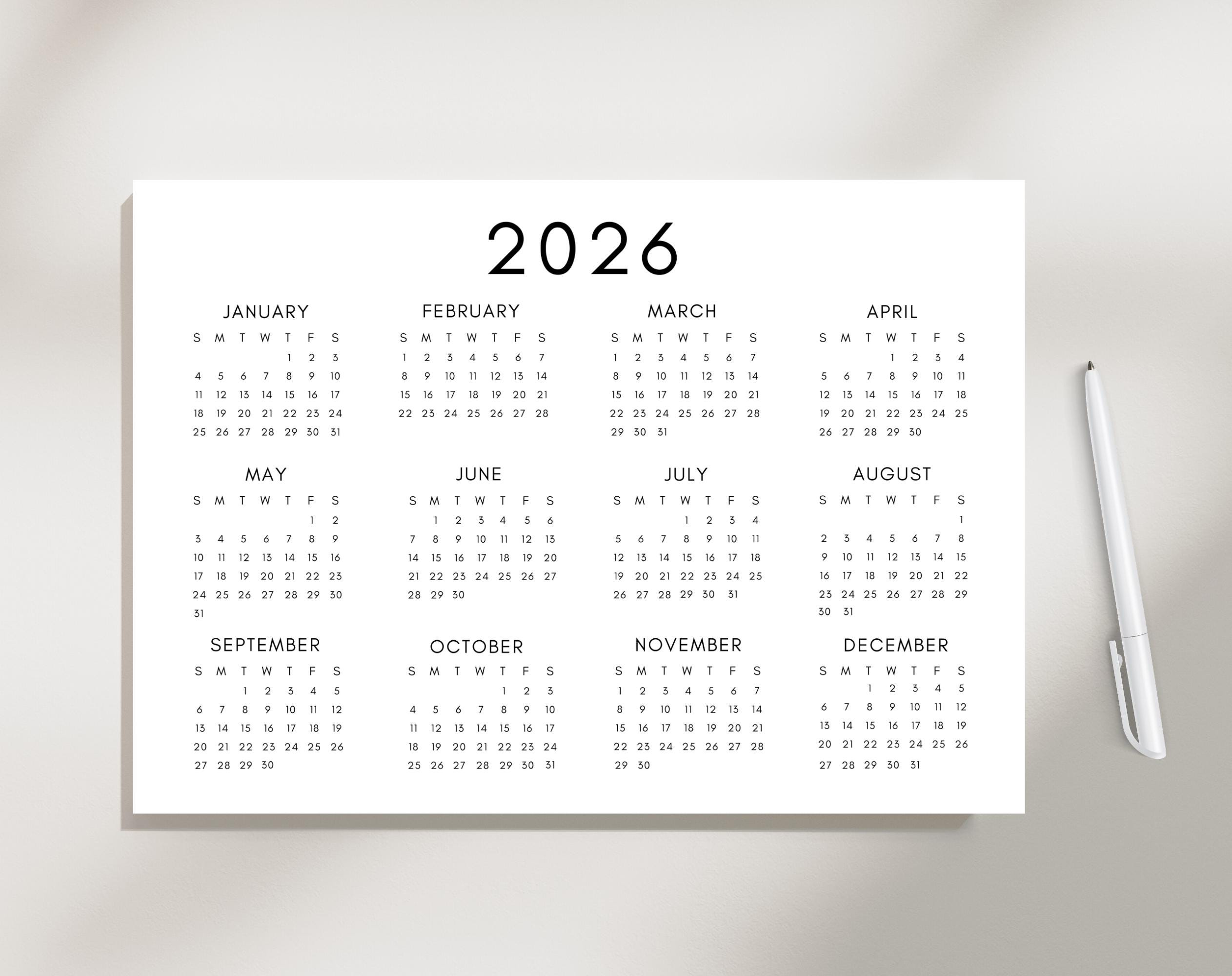 Week- en Jaarplanner in Excel template - Handleiding Excel