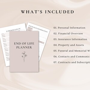 End of life planner | just in case of emergency binder | if I die binder | death planner | Printable planner | Funeral planner | end of life organizer | death binder | life organizer | just in case binder | life planner | medical tracker
