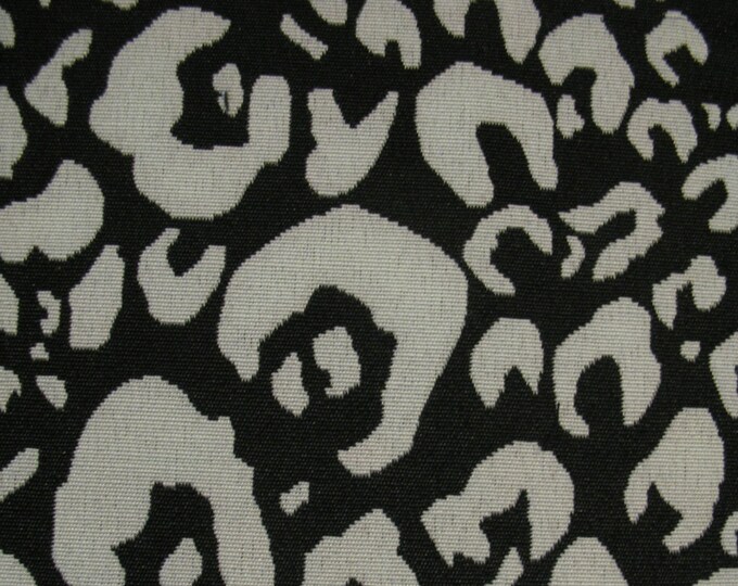 Black With White Leopard Print Bean Bag Chair Cover Etsy