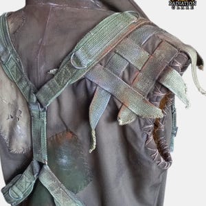 Vest in Post-Apocalyptic, artystic vision."Vanguard Vest" (Wasteland, stalker, Survival vision).