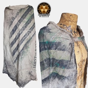 Cape &quot;Wastelander&quot; : Post-Apocalyptic cloak - outfit in Wasteland, Mad Max/Stalker Style