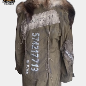 Post-apocalyptic Men's trench coat "Survivor from the Wasteland" in stalker - metro exodus - wasteland Style
