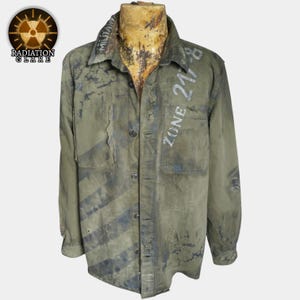 Post-apocalyptic men&#39;s shirt &quot;Wasteland Warrior&quot; in Survival - madmax - wasteland - stalker - metro exodus Style.