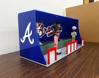 24 "Acryl Atlanta Braves Wackelkopf Unterstand