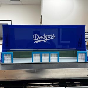 24” Acrylic LA Dodgers Bobble Head Dugout