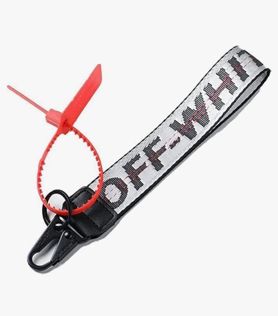Off-White inspired Key Chain strap 10” - Lanyard Keychain