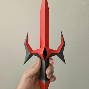 ORIGINAL MODEL - Dragon defender OSRS Life Size