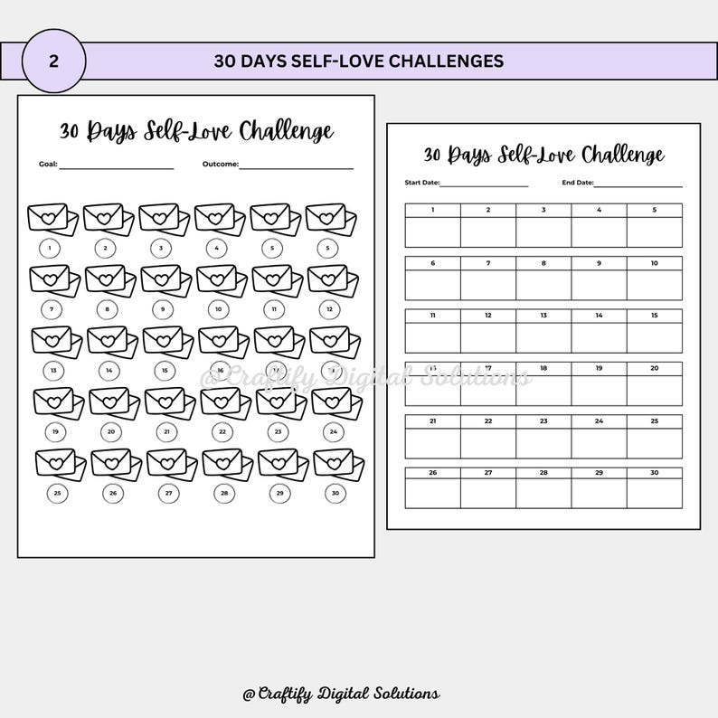 2025 Self-Care Journal – Over 15 Printable Pages to Prioritize Your Wellness!