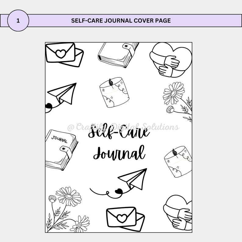 2025 Self-Care Journal – Over 15 Printable Pages to Prioritize Your Wellness!