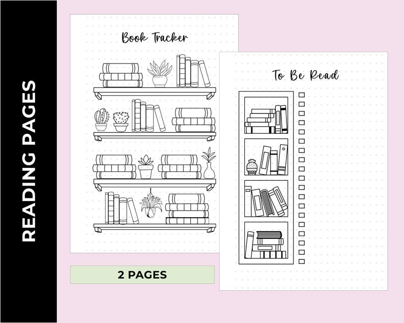 140-Page 2026 A5 Bullet Journal Insert Set Printed On 170 GSM Thick Paper. Pre-Punched For A5 Binders. Includes Yearly Trackers, Monthly Pages, Fun Pages, Reading Logs, And Blank Sheets. Ships Within USA.