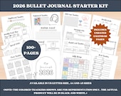 2026 Bullet Journal Starter Kit – Digital Download