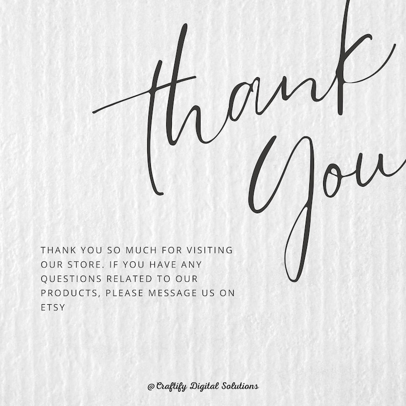 Thank you for visiting our store