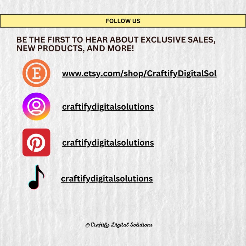 Follow us for updates
