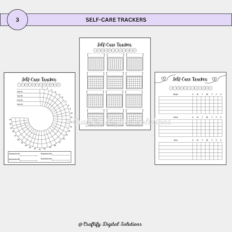 2025 Self-Care Journal – Over 15 Printable Pages to Prioritize Your Wellness!
