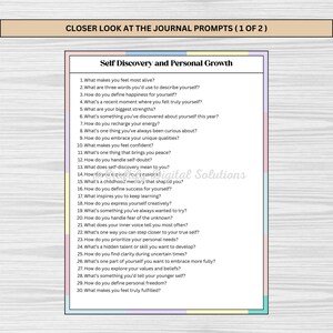 Discover 1,500 journal prompts designed for personal growth, mindfulness, and life transitions. Perfect for self-reflection and self-care, this printable PDF in US Letter size offers thoughtful prompts for every stage of life, from teens to retirees