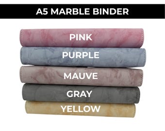 A5 Bullet Journal Binder, 6-ring Planner