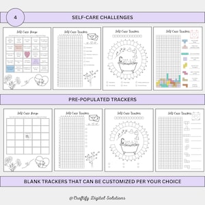 2025 Self-Care Journal – Over 15 Printable Pages to Prioritize Your Wellness!