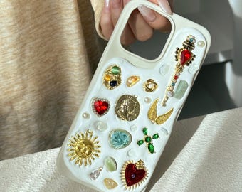 iPhone 17 Case Cover, Handcraft Aesthetic iPhone Case, Custom iPhone 17 16 15 14 13 Pro Max Plus Case Cover