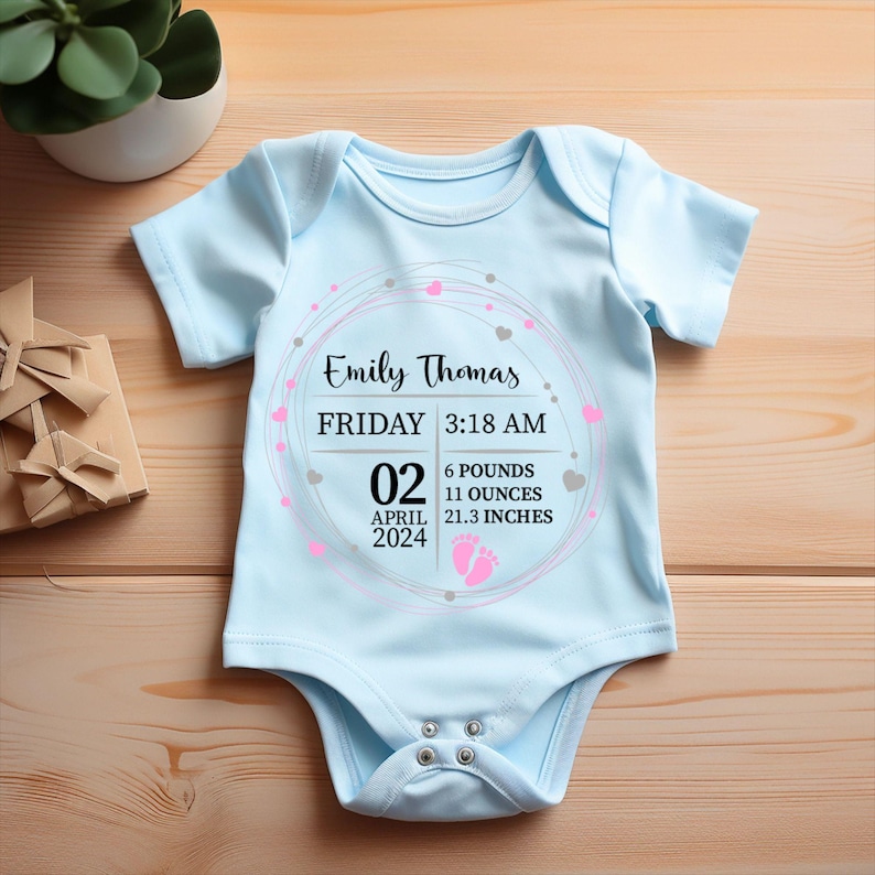 Birth Announcement Svg | Birth Stats Svg | Baby Keepsake | Birth Stats ...
