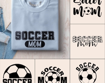 Mamma calciatrice in formato SVG / Vita da mamma calciatrice in formato SVG / Stagione calcistica in formato SVG / Maglietta da mamma calciatrice in formato SVG / Maglietta da calcio in formato SVG / Sport / Calcio in formato SVG / Disegni da mamma calciatrice